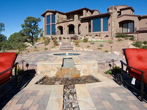 Belgard Patio waterfall