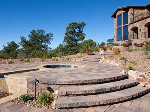 Belgard Patio waterfall 2