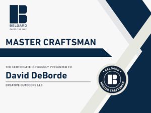 David Master Craftsman Certificate